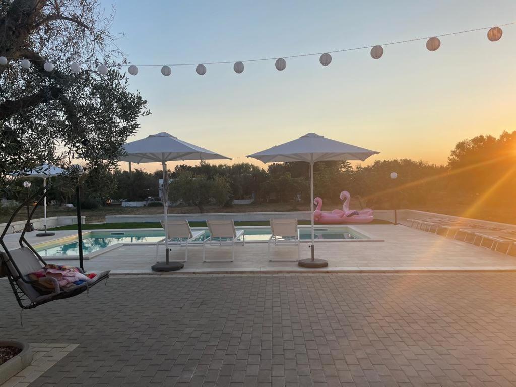 Villa Lara - Mit Separatem Extra Zimmer Mit Wc Und Dusche San Vito dei Normanni Dış mekan fotoğraf