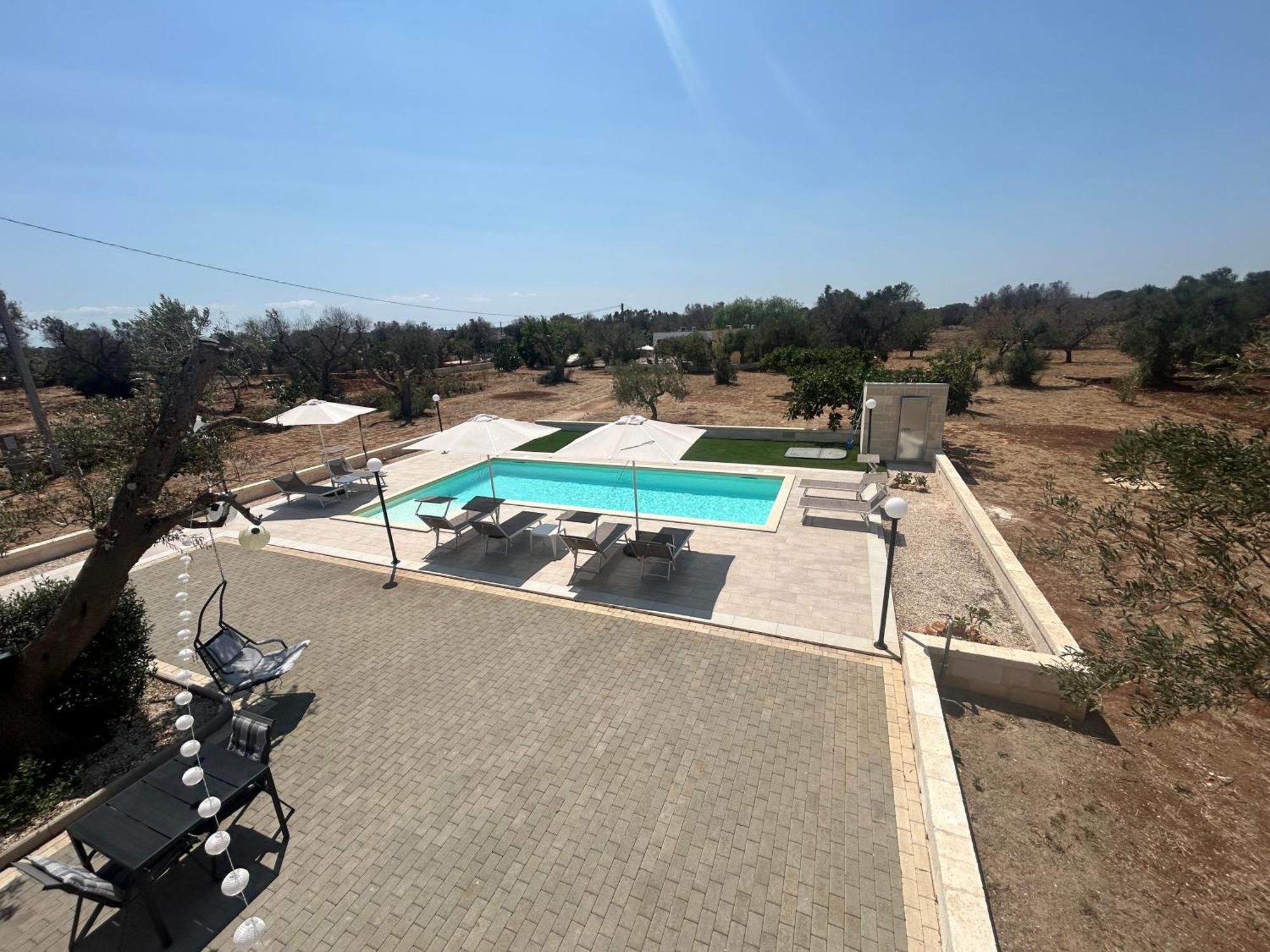Villa Lara - Mit Separatem Extra Zimmer Mit Wc Und Dusche San Vito dei Normanni Dış mekan fotoğraf